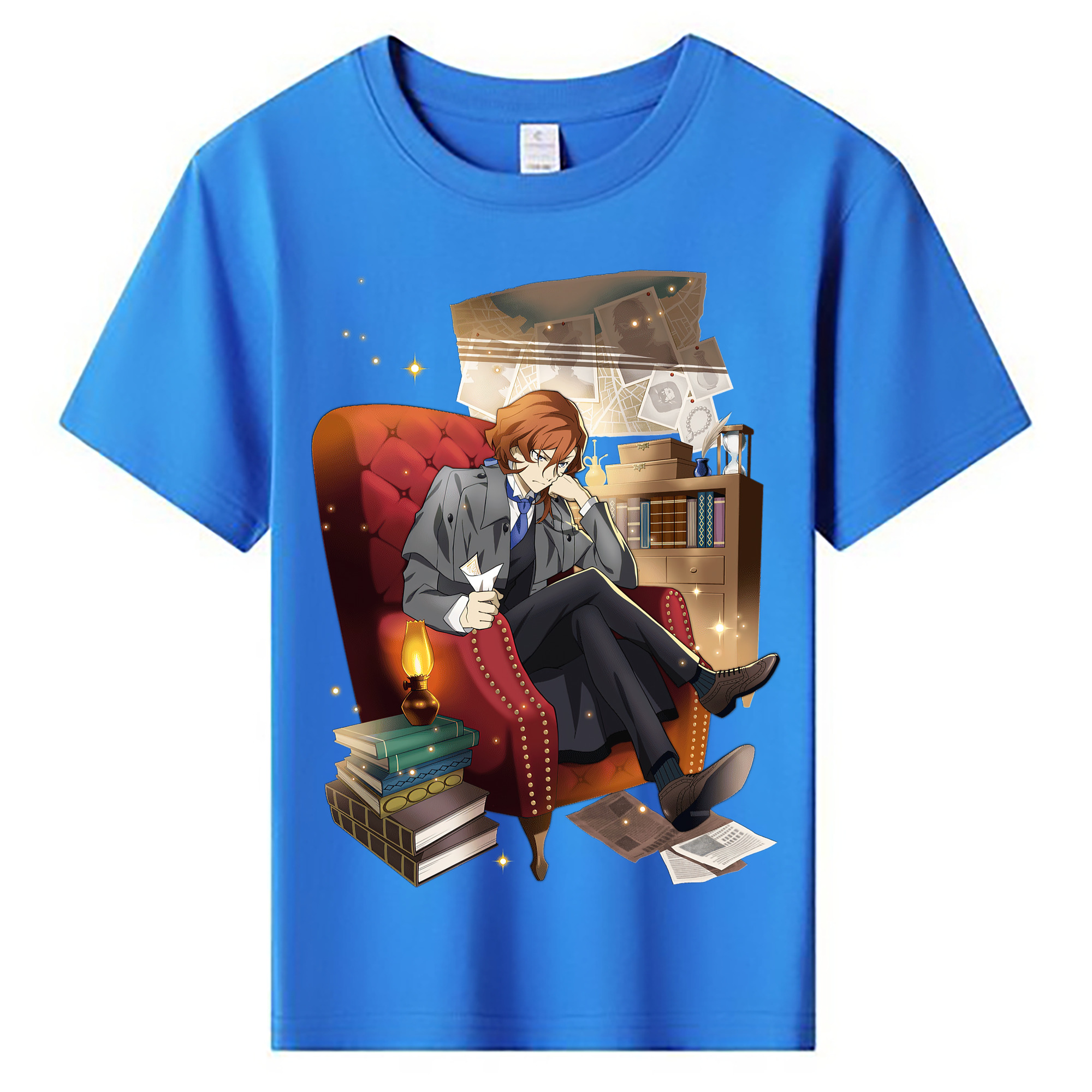 （画像用） 文豪ストレイドッグス Bungo Stray Dogs 綿100％キッズTシャツ（フロントプリント）